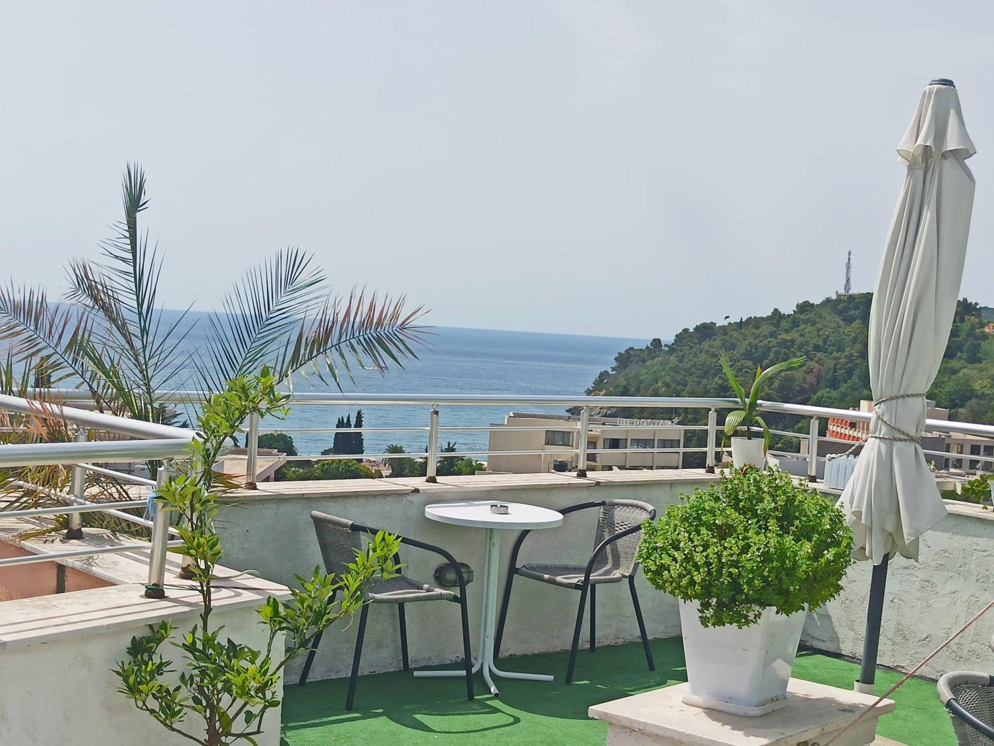 Apartments Mitende Budva Exterior foto